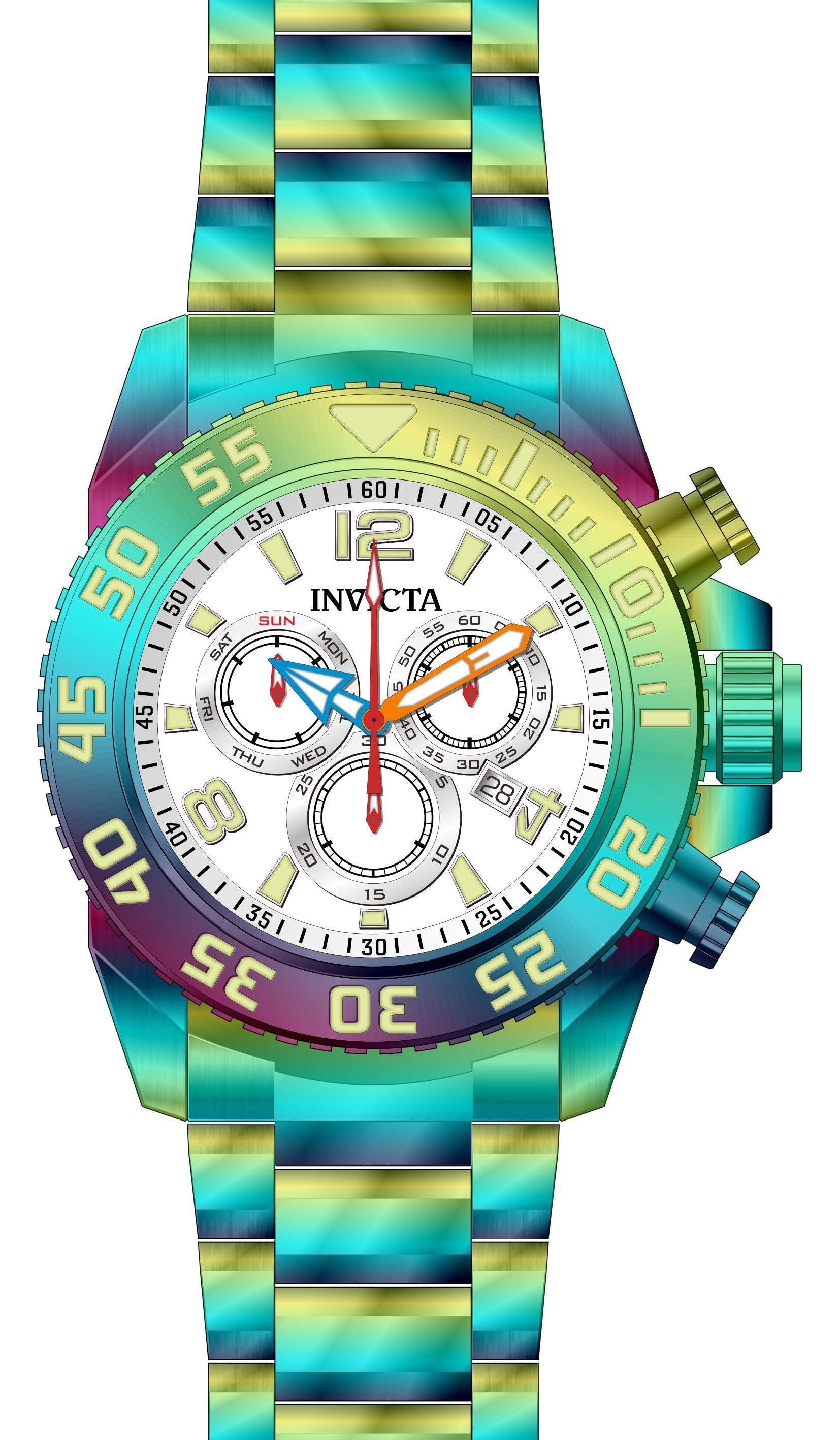 Band for Invicta Pro Diver Men 35752