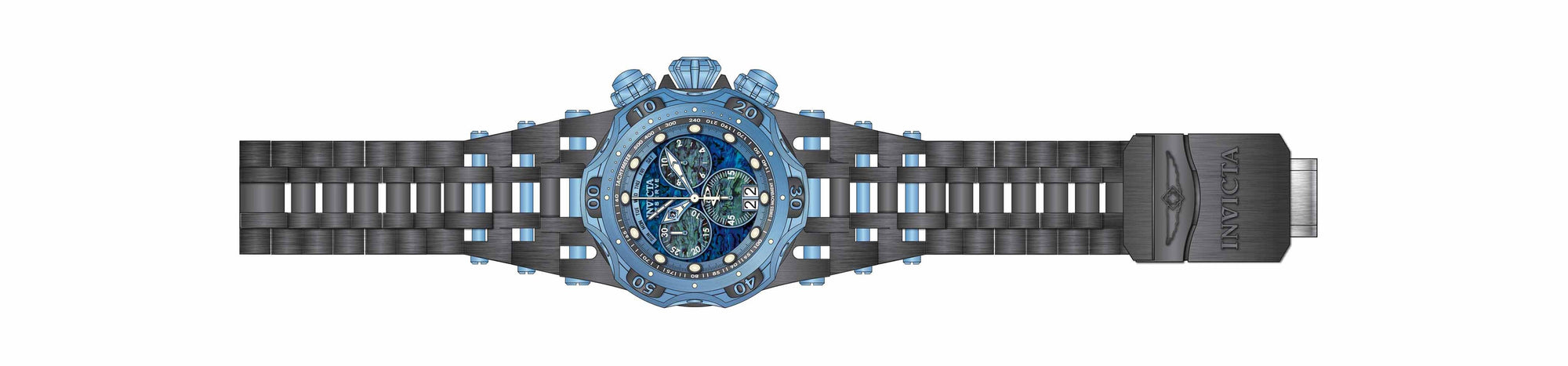 Band for Invicta Reserve Chaos Men 36292