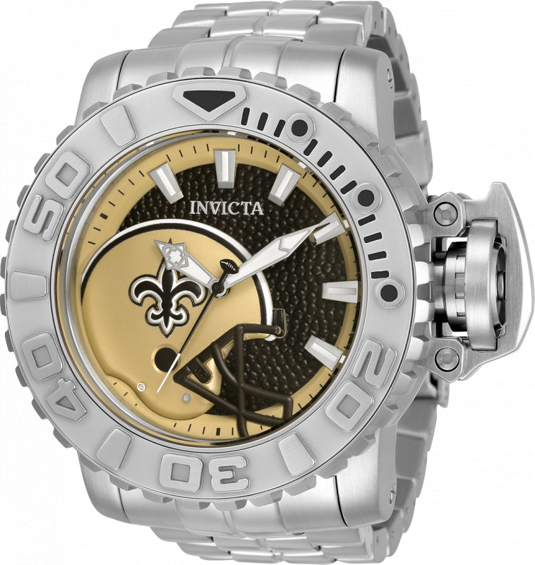 Parts for NFL New Orleans Saints Men 33025 - Invicta Watch Bands
