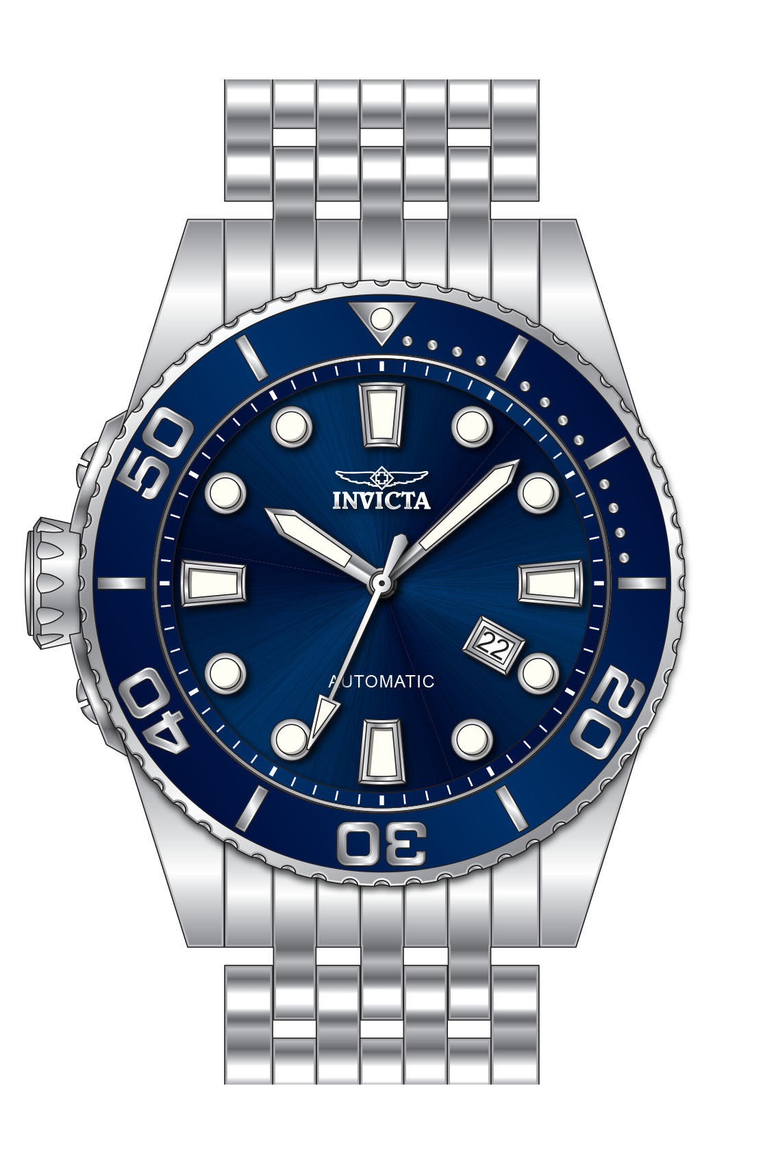 Band for Invicta Pro Diver Atomic Men 36405
