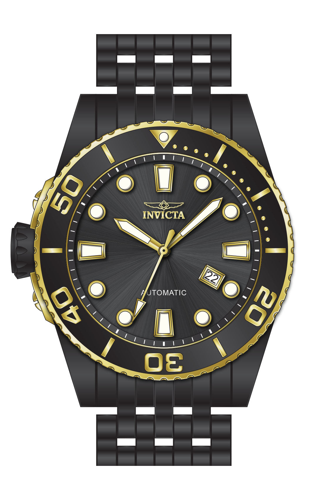 Band for Invicta Pro Diver Atomic Men 36406