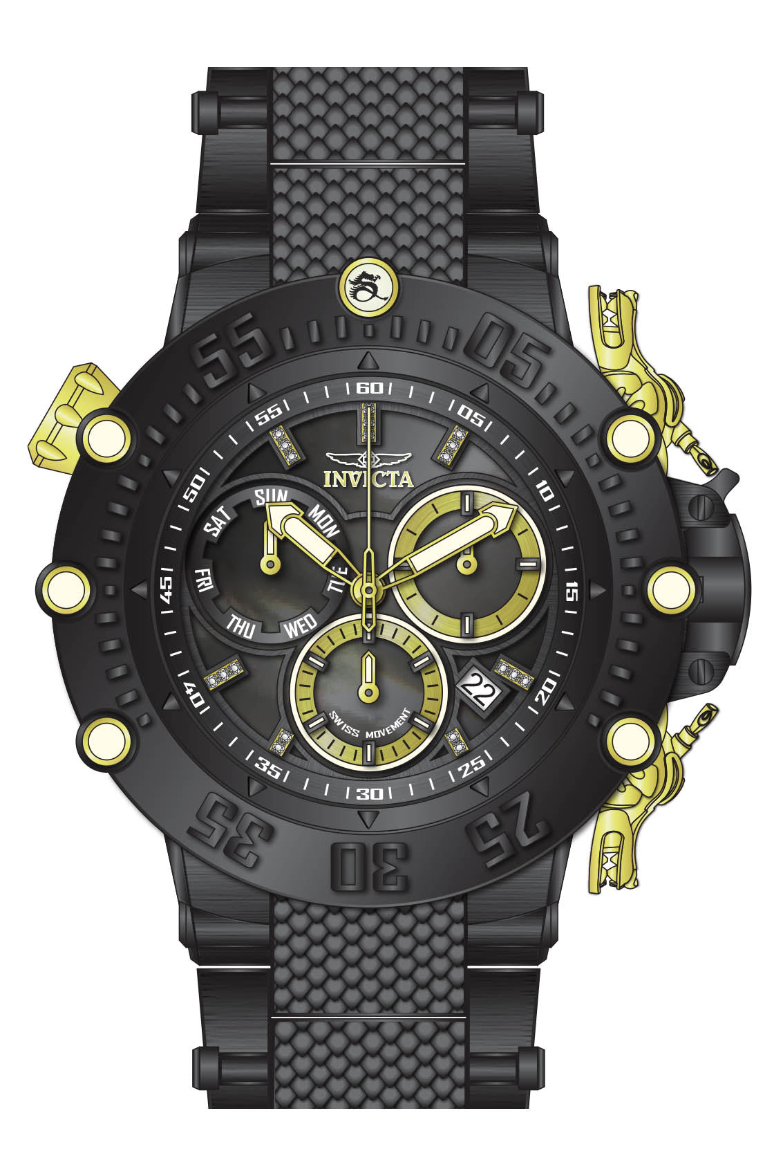 Parts for Invicta Subaqua Men 36316