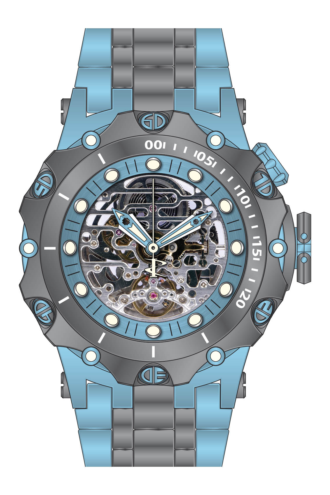 Band for Invicta Reserve Venom Men 36666