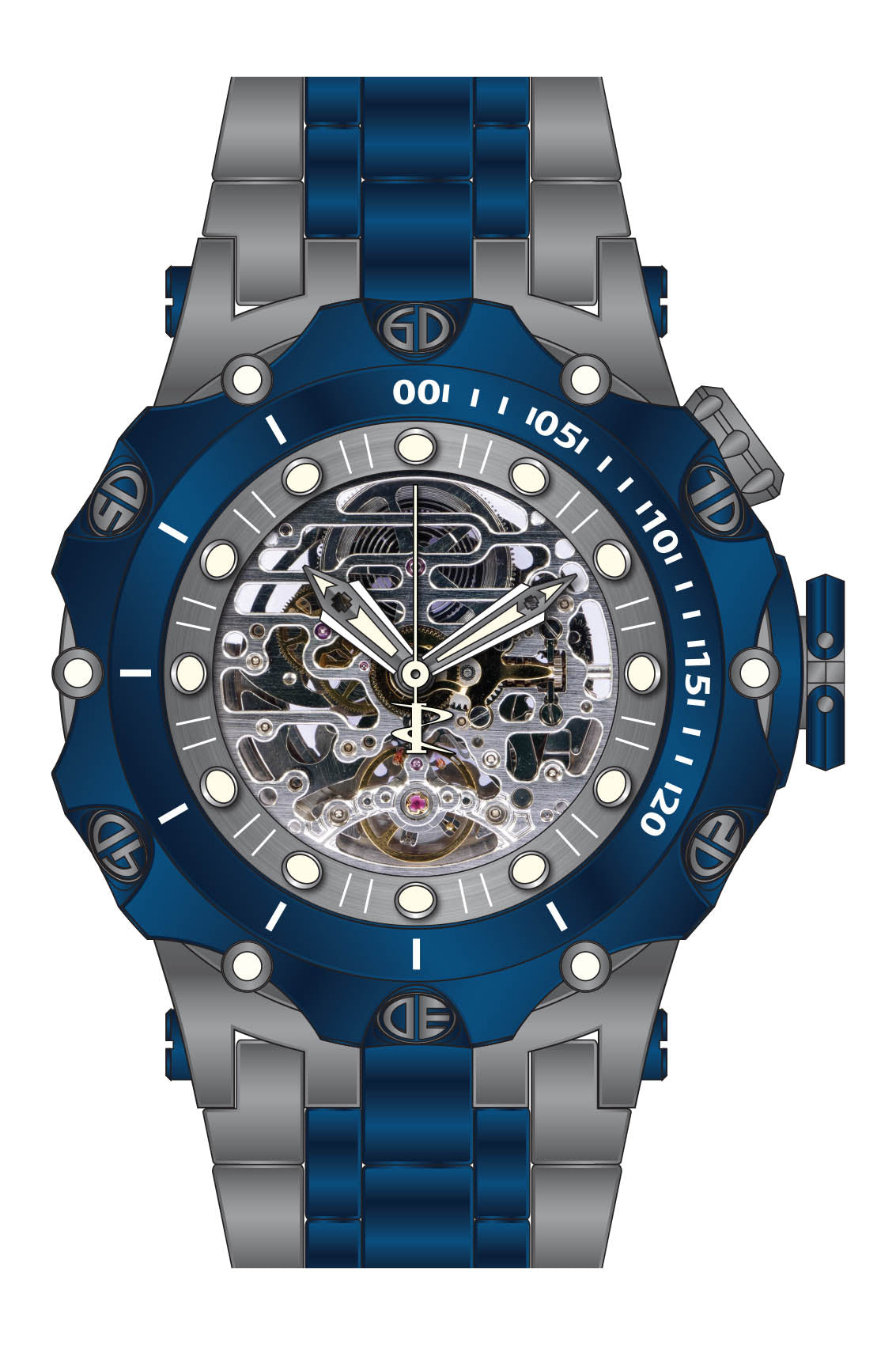 Band for Invicta Reserve Venom Men 36664