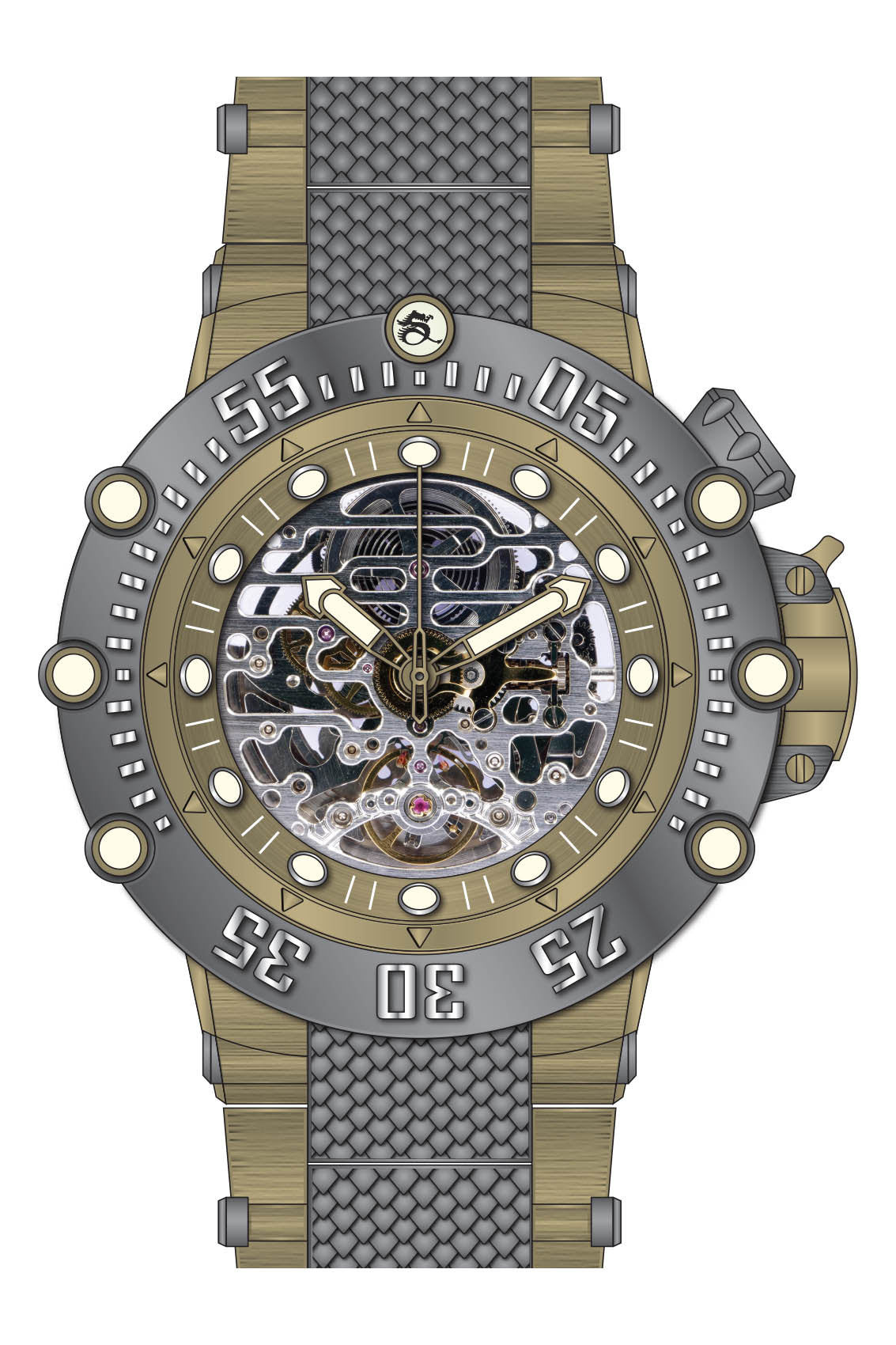 Parts for Invicta Subaqua Men 36653