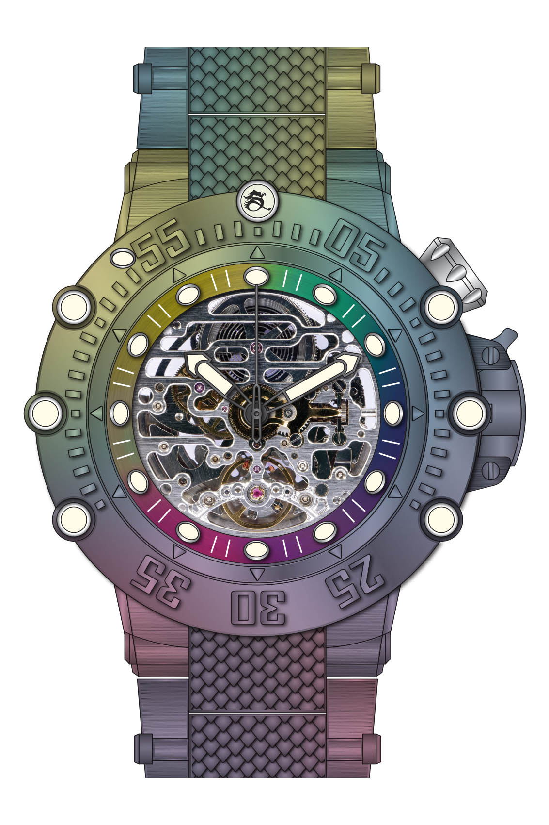 Band for Invicta Subaqua Men 36655