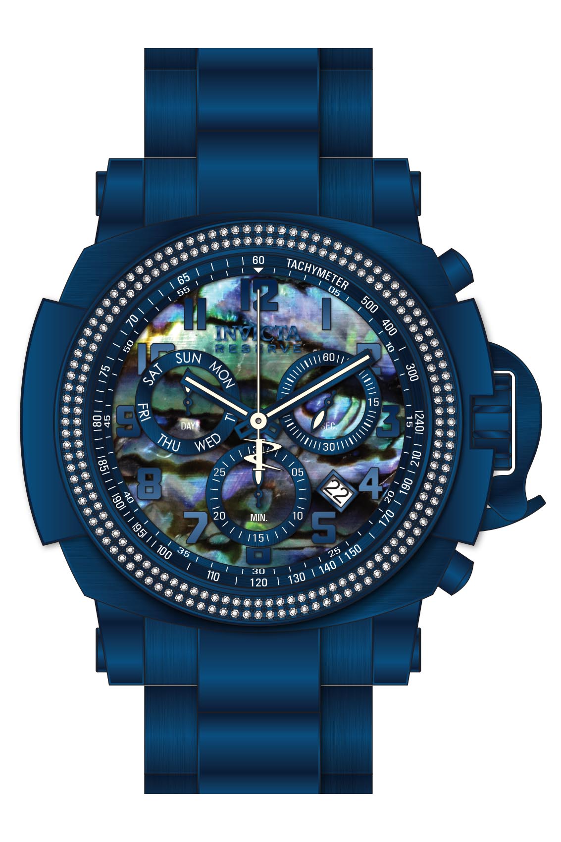 Band for Invicta Reserve Man Men 36015