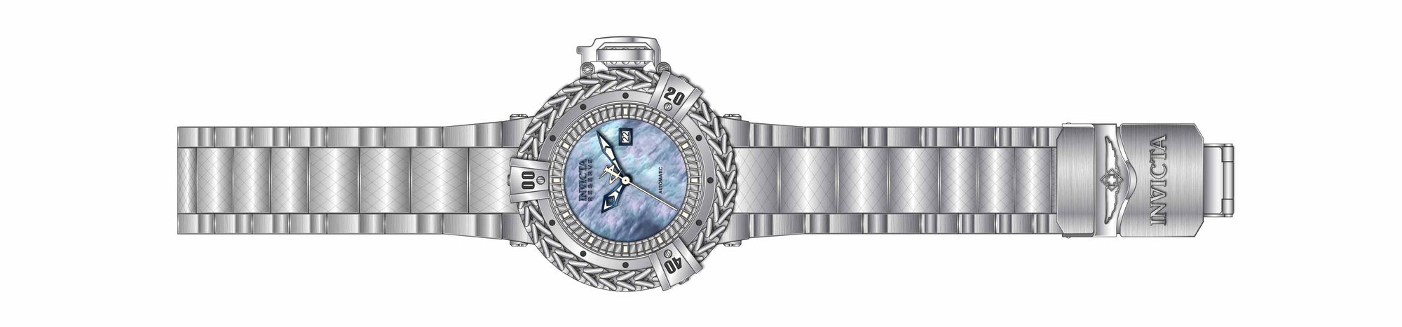 Band for Invicta Reserve Herc Men 36311