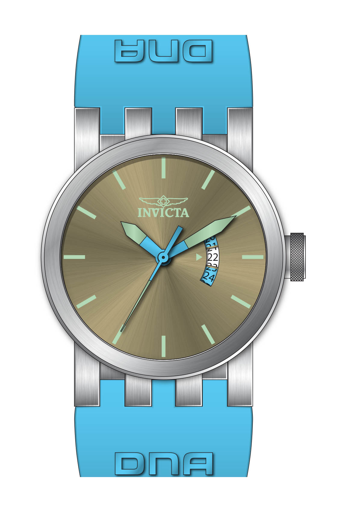 Band for Invicta DNA Men 36958