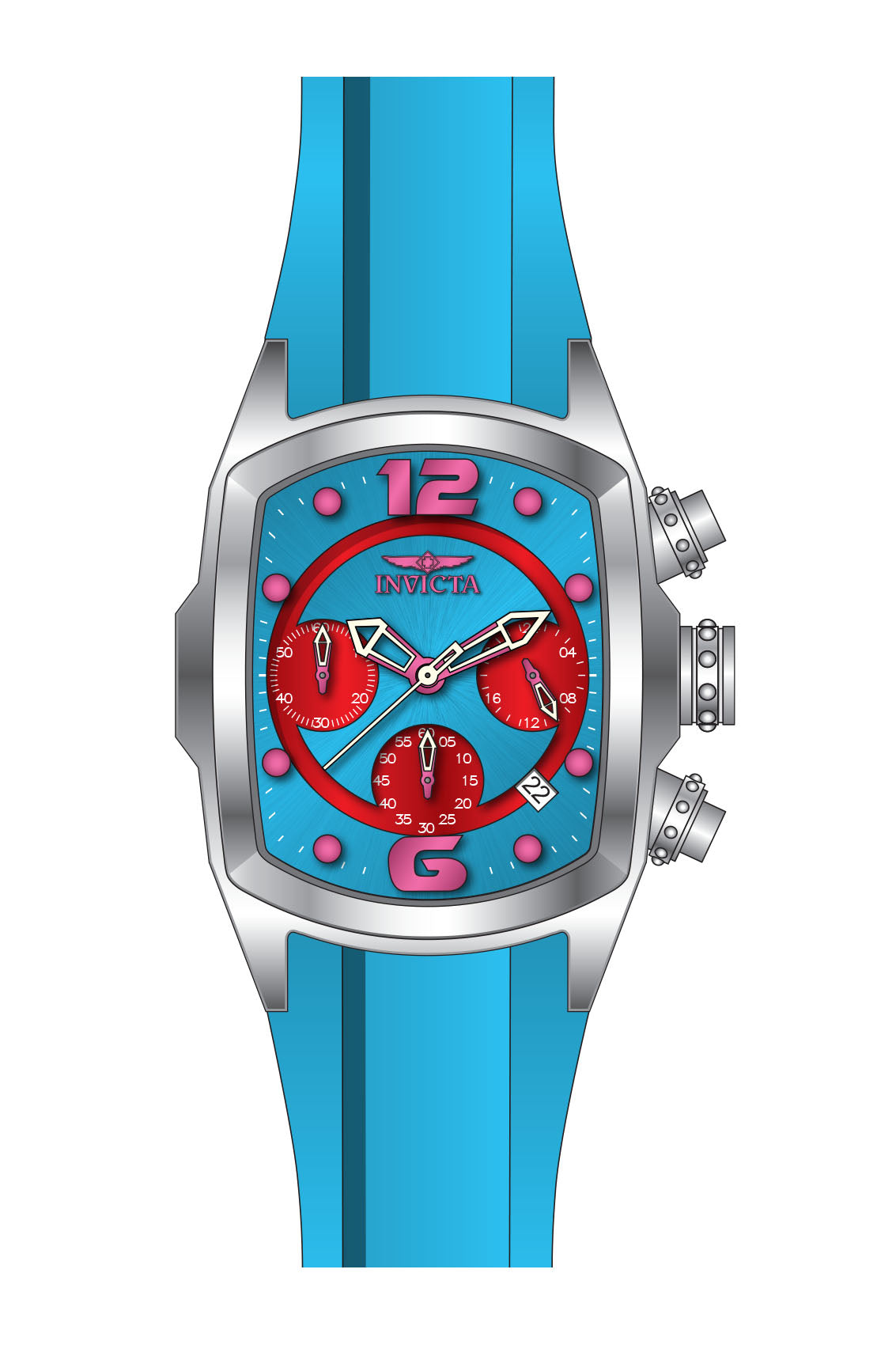 Band for Invicta Lupah Lady 36969