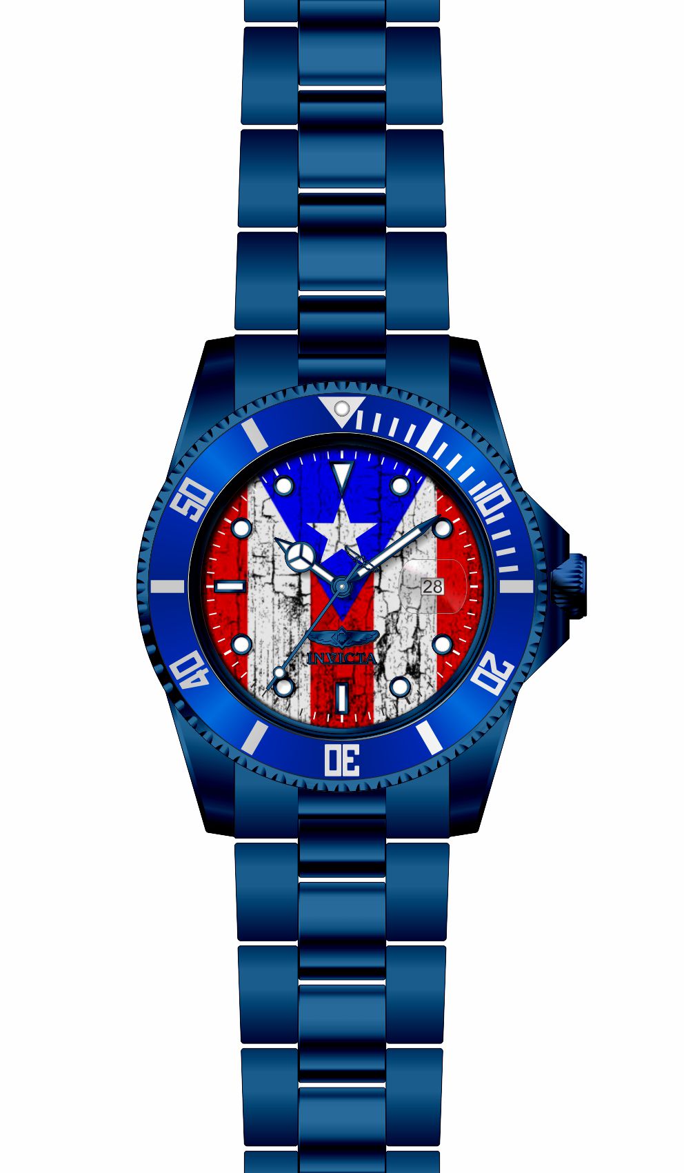 Band for Invicta Pro Diver Store Exclusive Men 37240