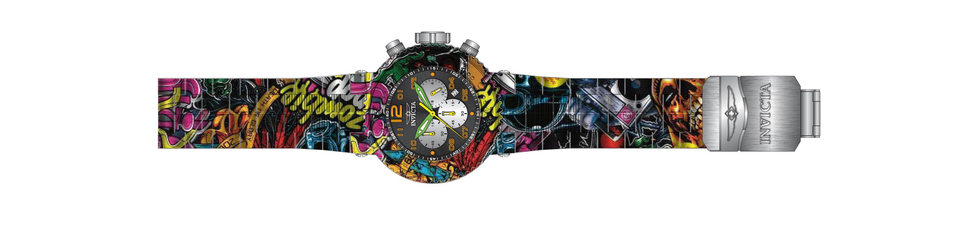 Band for Invicta Pro Diver Zager Exclusive Men 36776