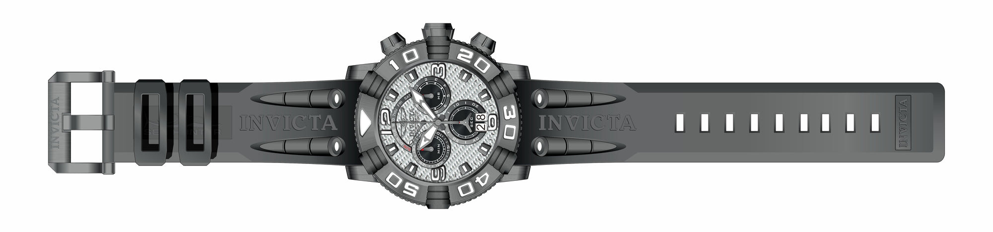 Band for Invicta Sea Hunter Men 37401