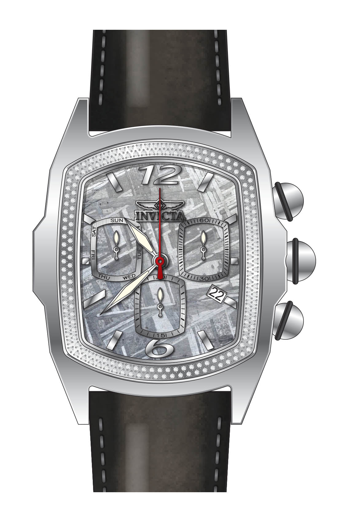 Band for Invicta Lupah Men 36124