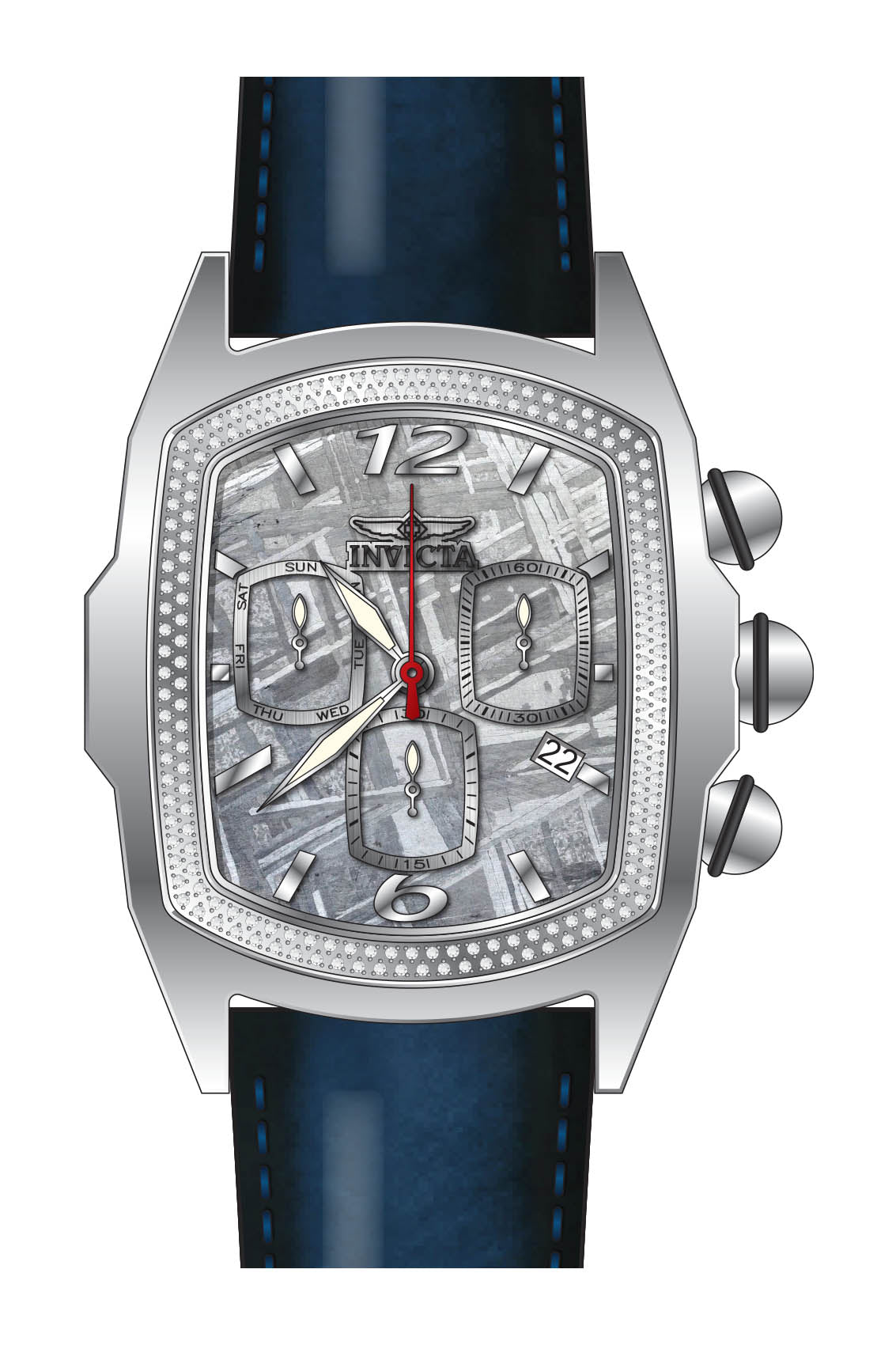 Band for Invicta Lupah Men 36125