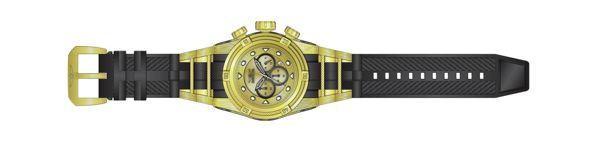 Band for Invicta Bolt Zeus Men 37195