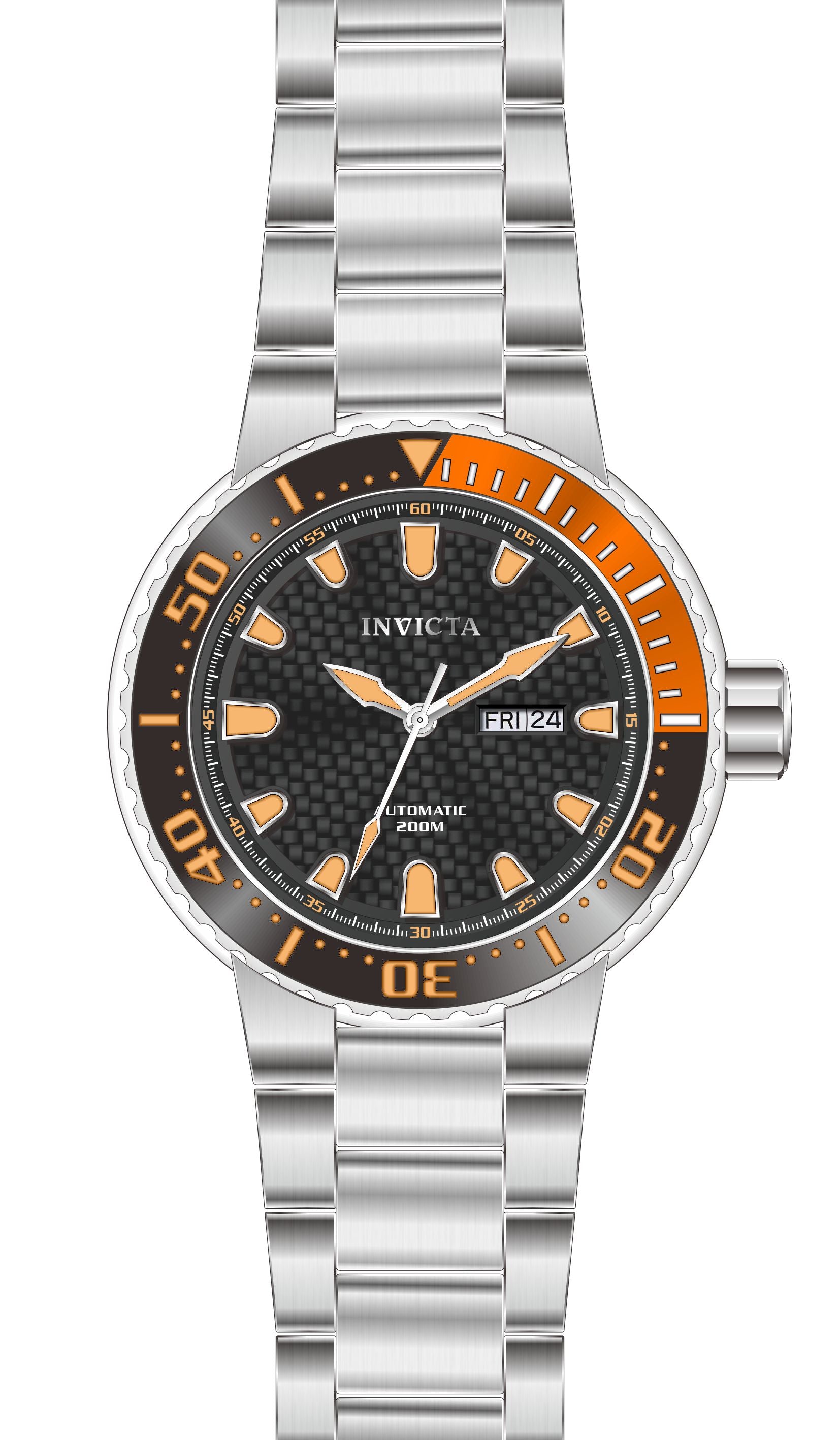 Parts for Invicta Pro Diver Men 37440