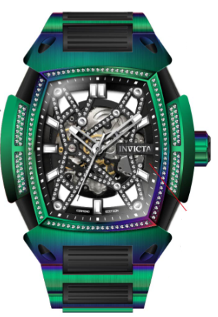 Band for Invicta S1 Rally Diablo Men 37793