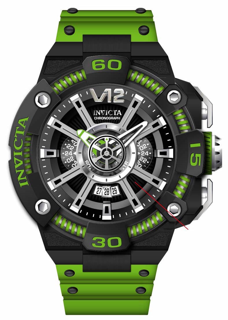 Band for Invicta S1 Rally Men 37661