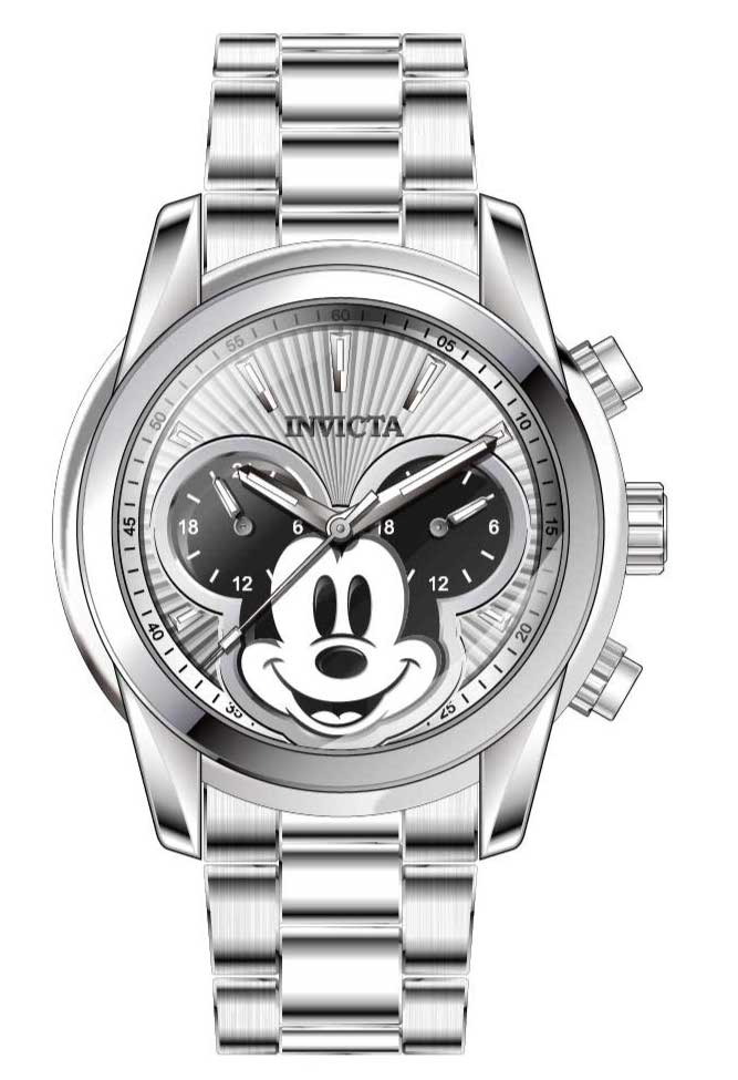 Band for Invicta Disney Limited Edition Mickey Mouse Men 37822