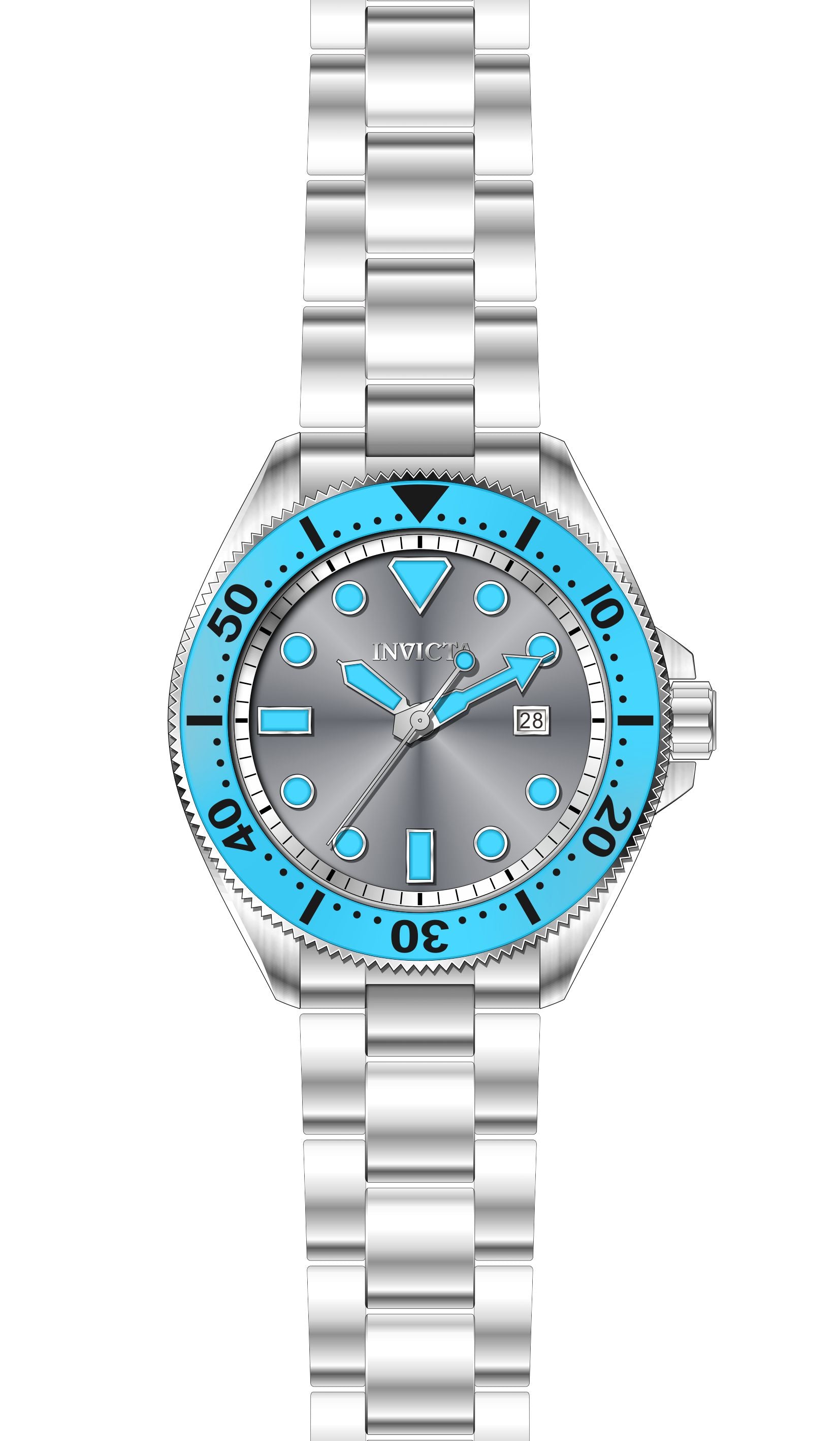 Parts for Invicta Pro Diver Men 37846