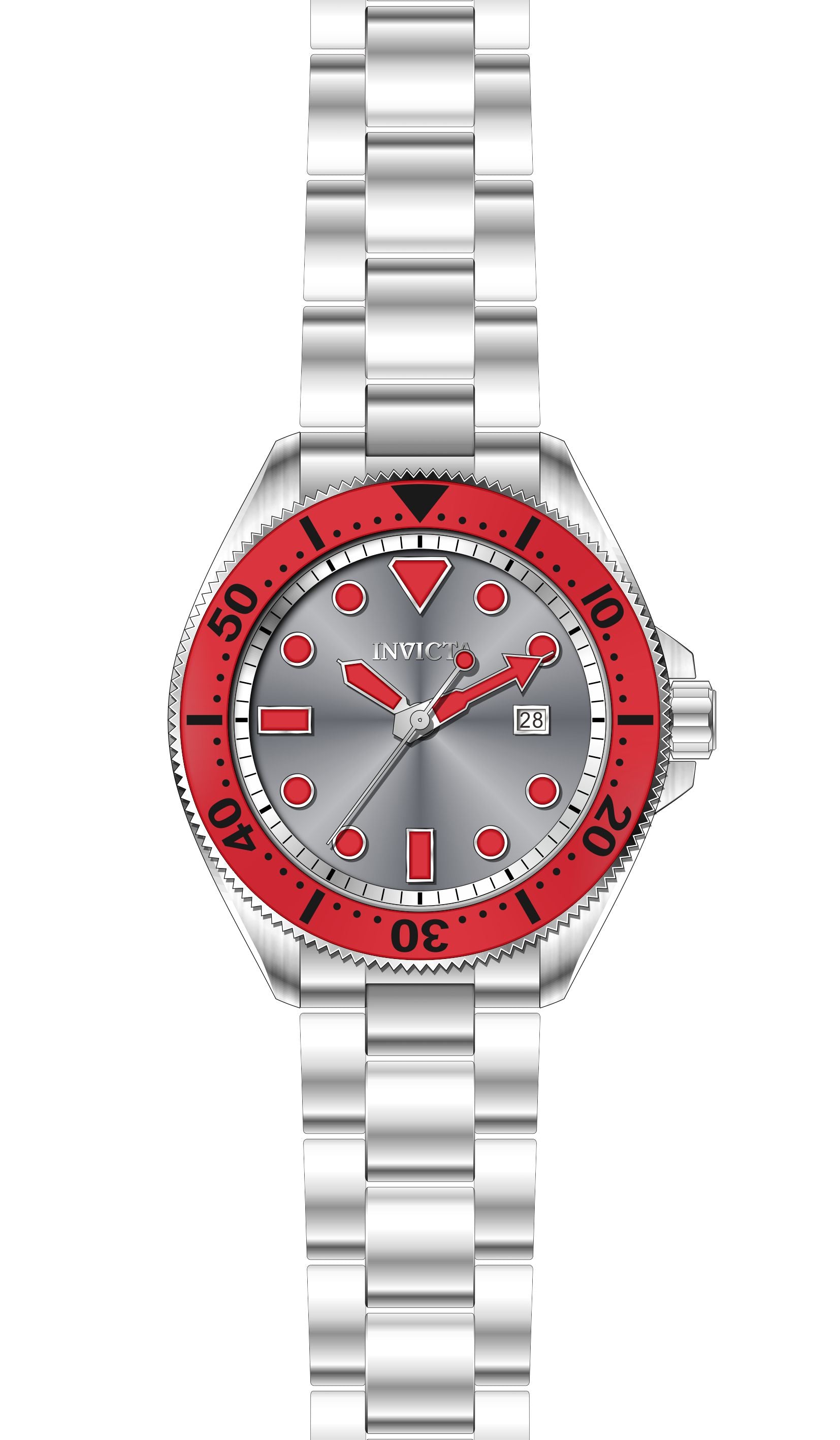 Band for Invicta Pro Diver Men 37848