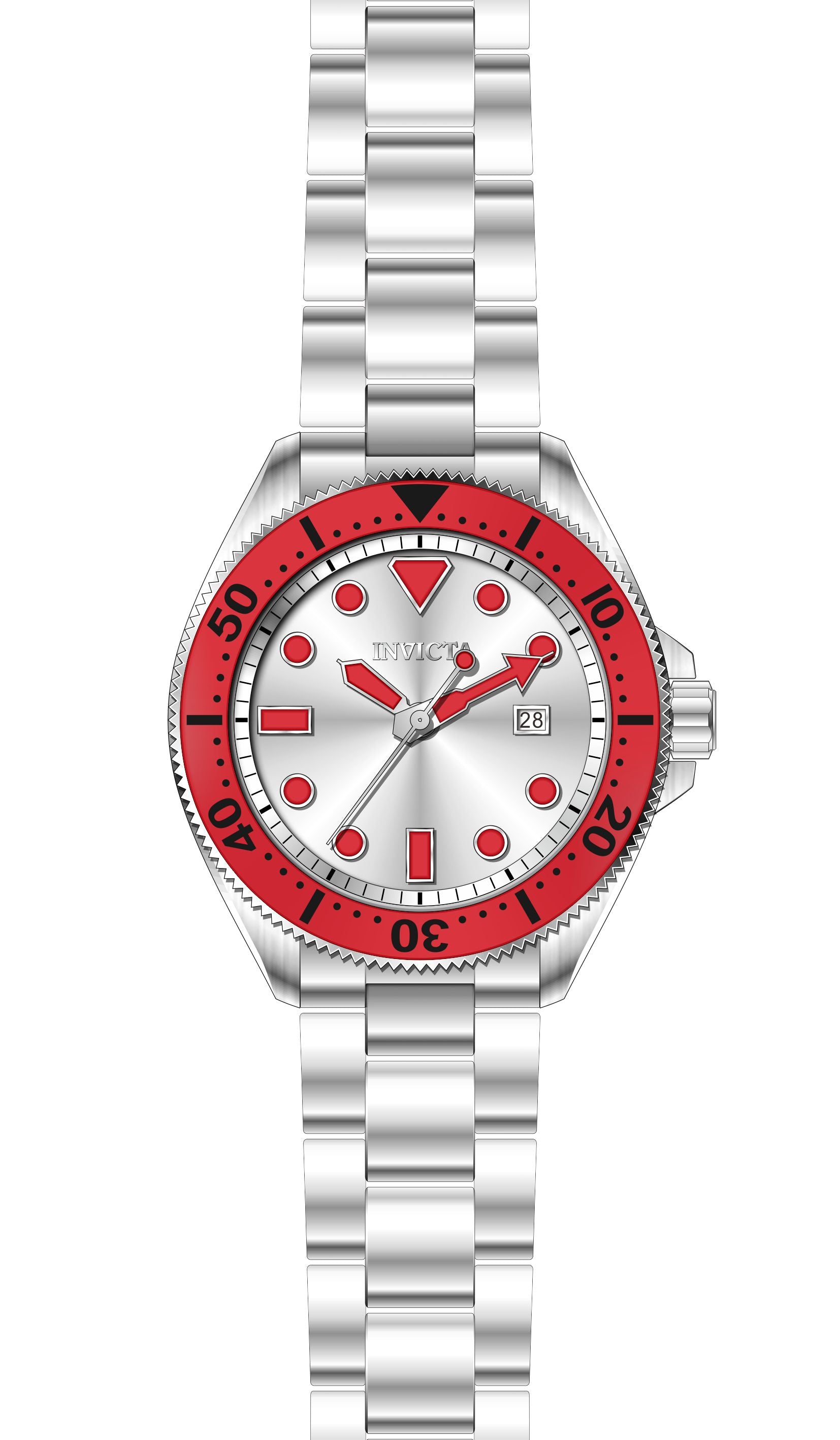 Parts for Invicta Pro Diver Men 37849