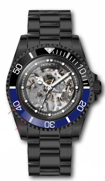 Parts for Invicta Pro Diver Men 37882