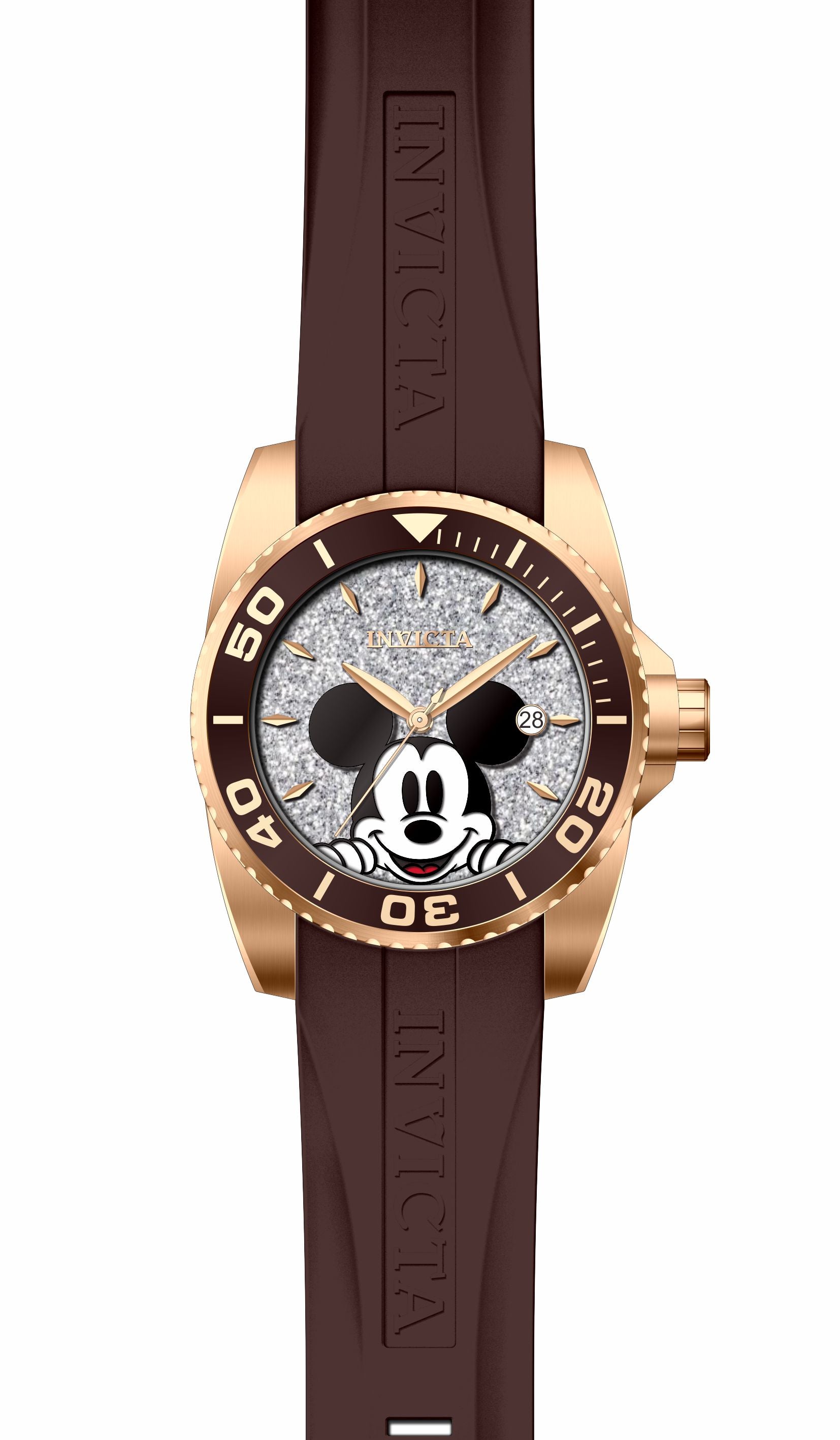 Band for Invicta Disney Limited Edition Mickey Mouse Lady 37894