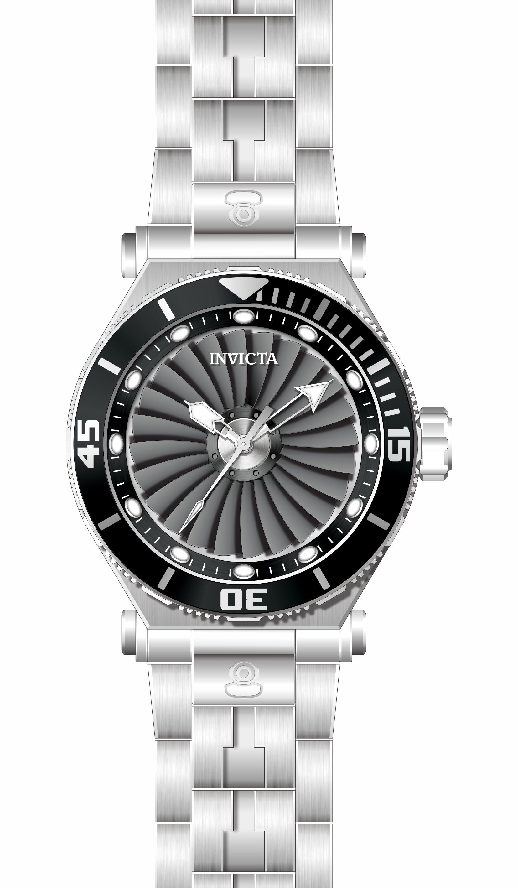 Parts for Invicta Pro Diver Men 37931