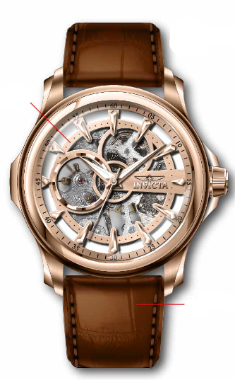 Parts for Invicta Vintage Men 37950