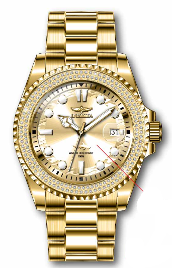 Parts for Invicta Pro Diver Lady 37983