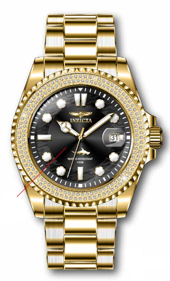 Band for Invicta Pro Diver Lady 37984