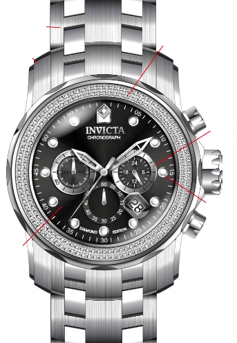 Parts for Invicta Pro Diver Men 37986