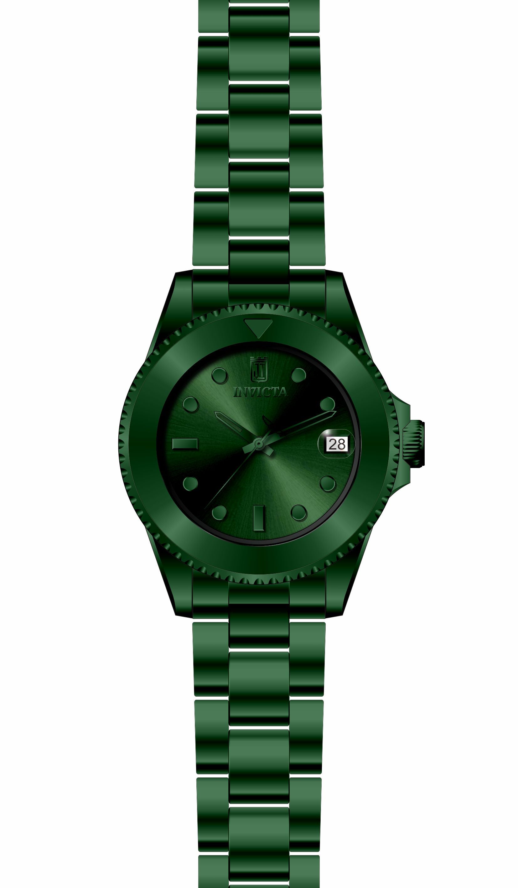 Band for Invicta JT Lady 38051