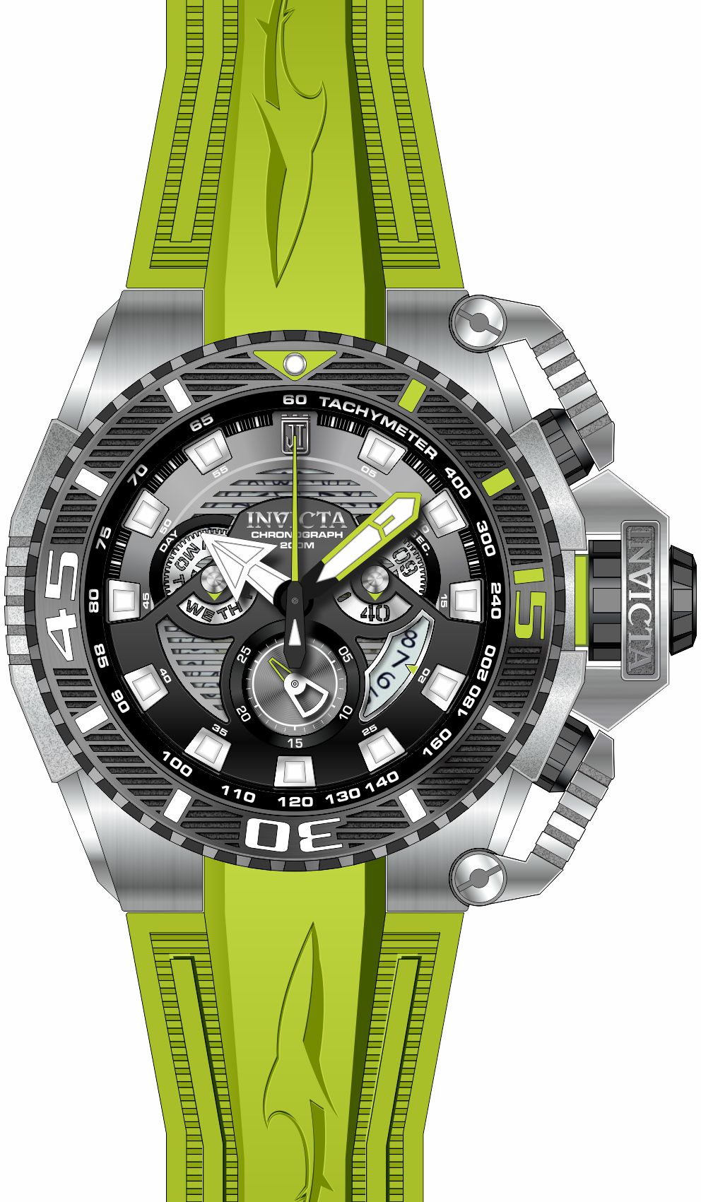 Band for Invicta JT Men 38057