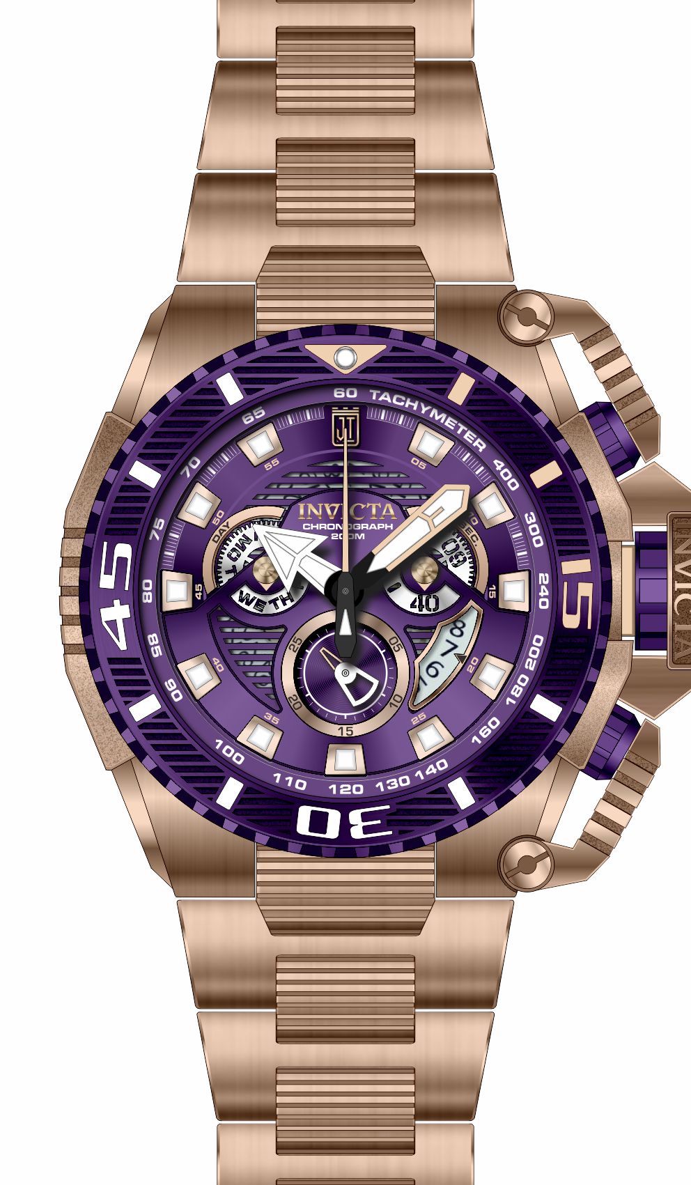 Band for Invicta JT Men 38059