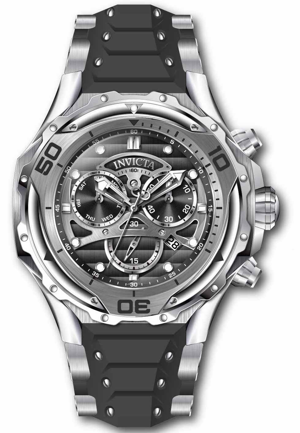 Band for Invicta S1 Rally Mammoth Men 38092