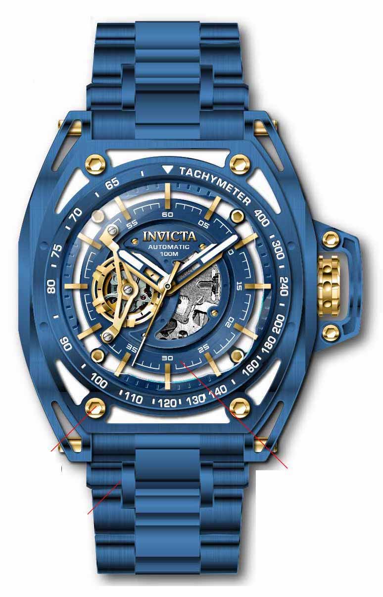 Band for Invicta S1 Rally Men 38150