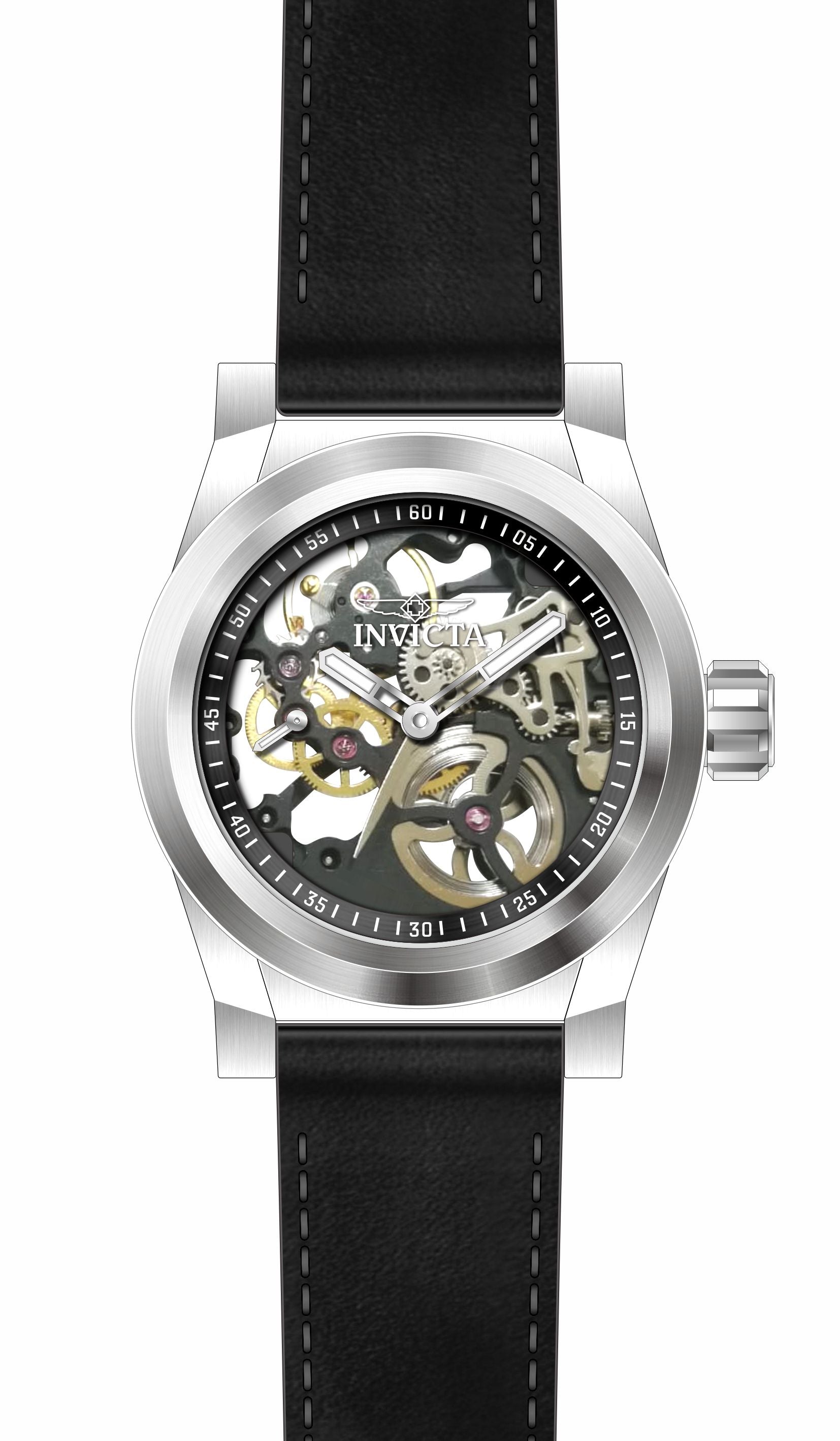 Band for Invicta Objet D Art Men 38198