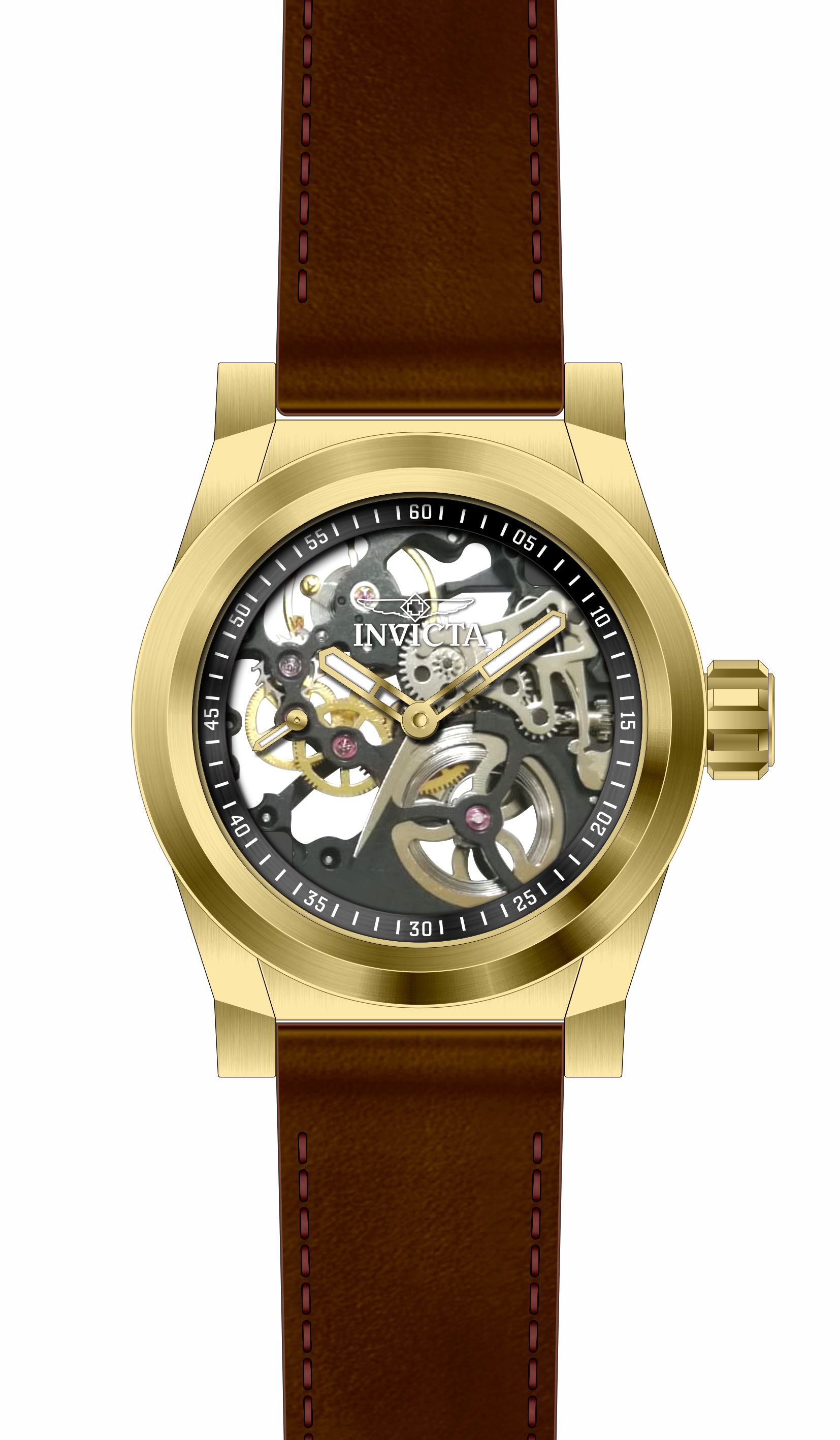 Band for Invicta Objet D Art Men 38199