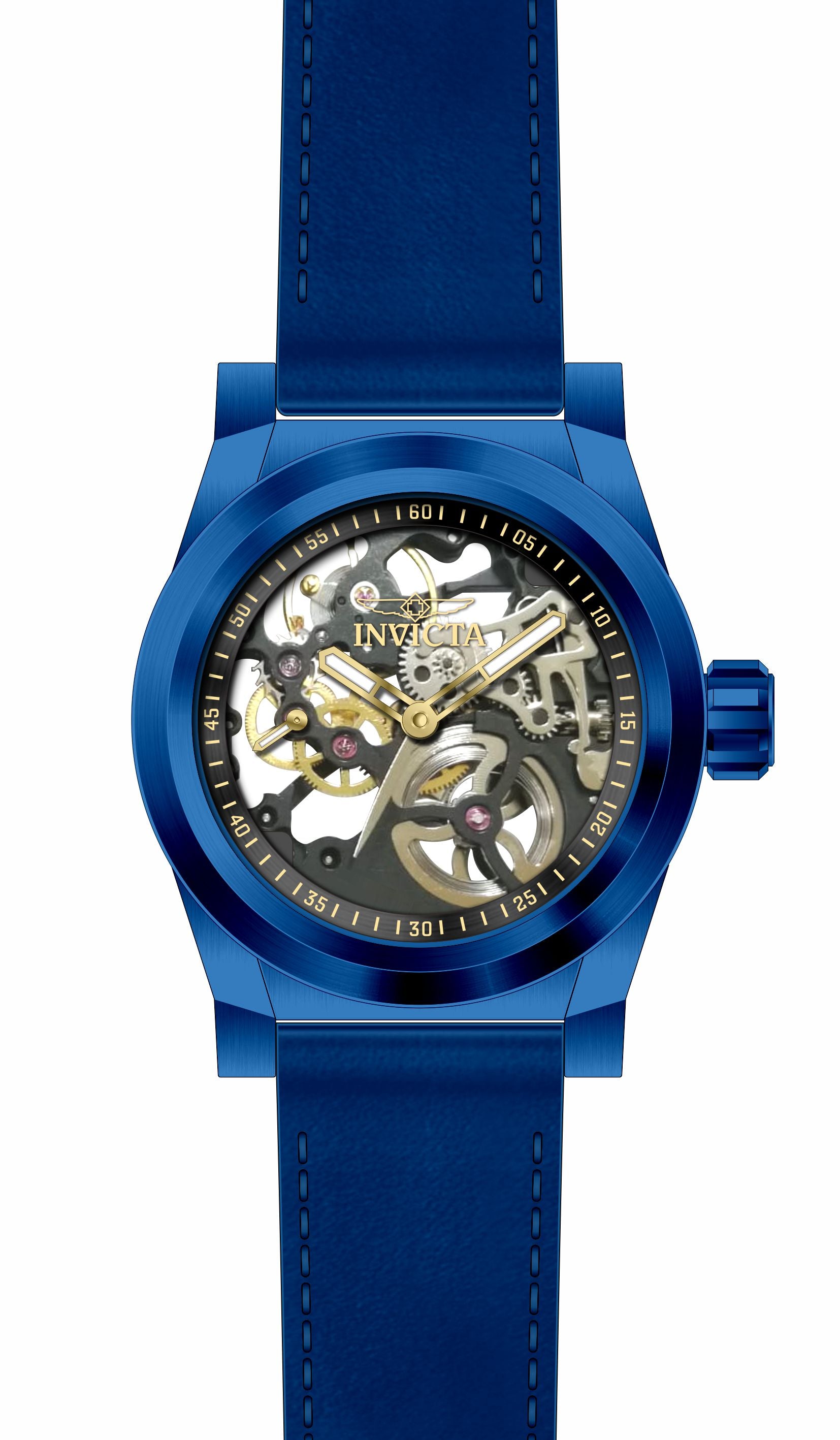 Band for Invicta Objet D Art Men 38201