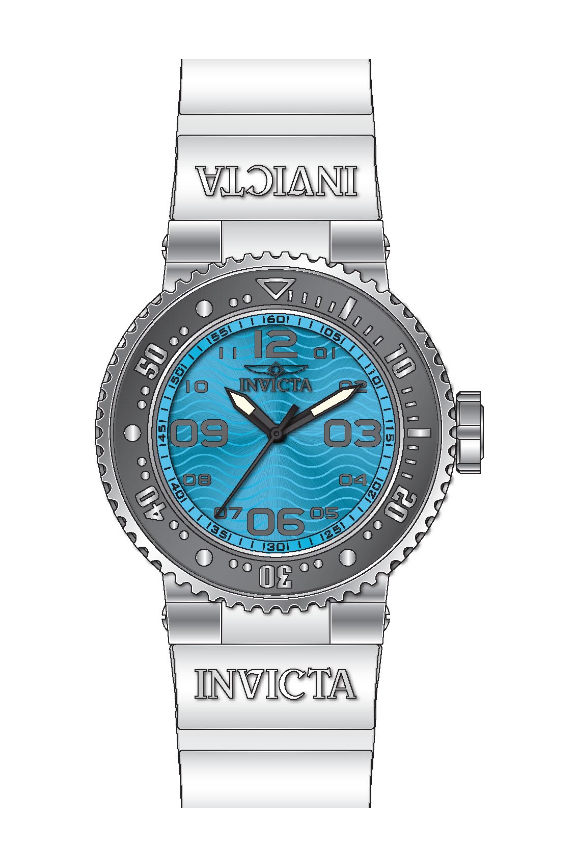 Band for Invicta Pro Diver Ocean Voyage Lady 37341