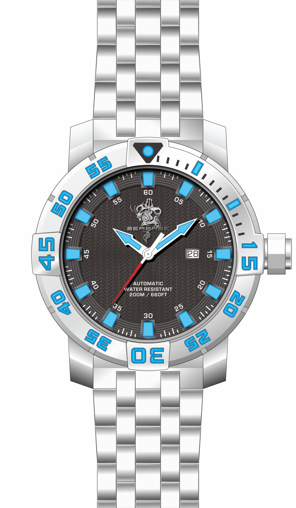 Band for Invicta Sea Base Men 38232