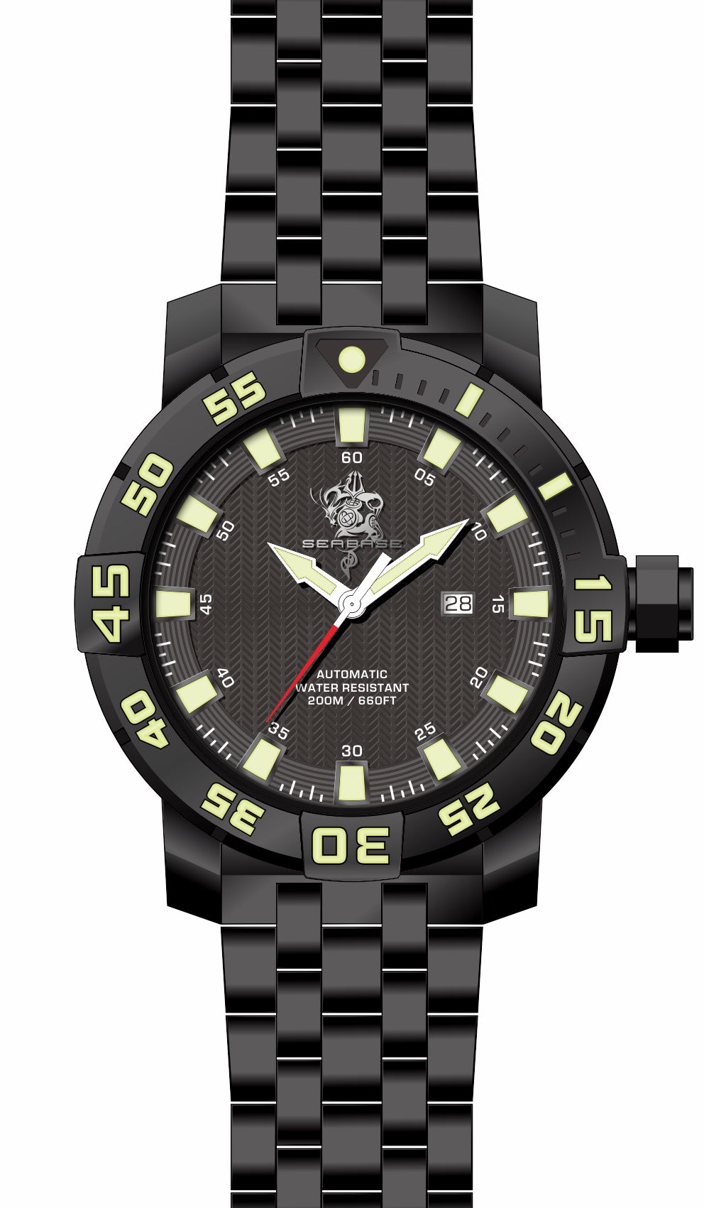 Band for Invicta Sea Base Men 38234
