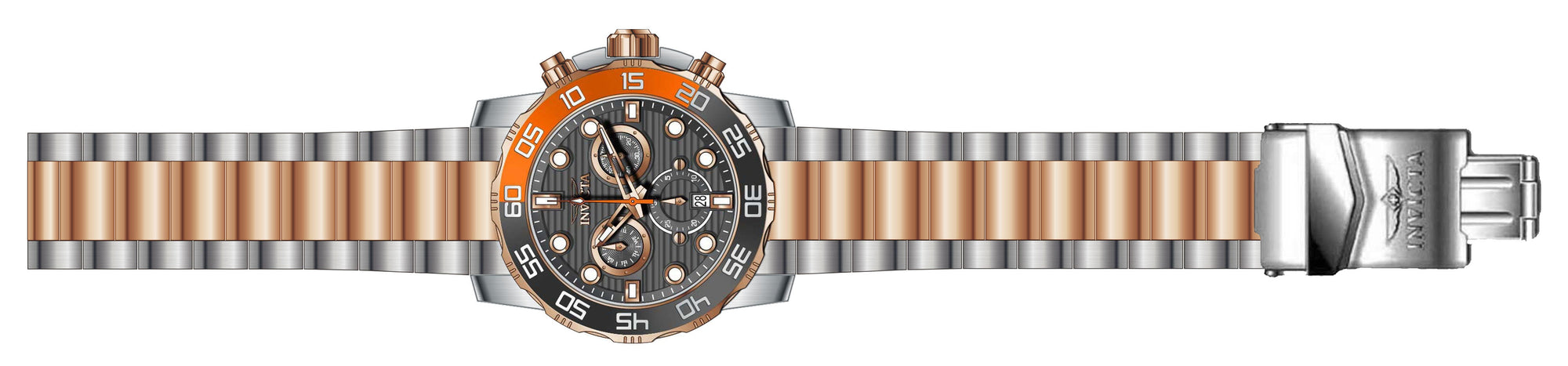 Band for Invicta Pro Diver SCUBA Men 33300