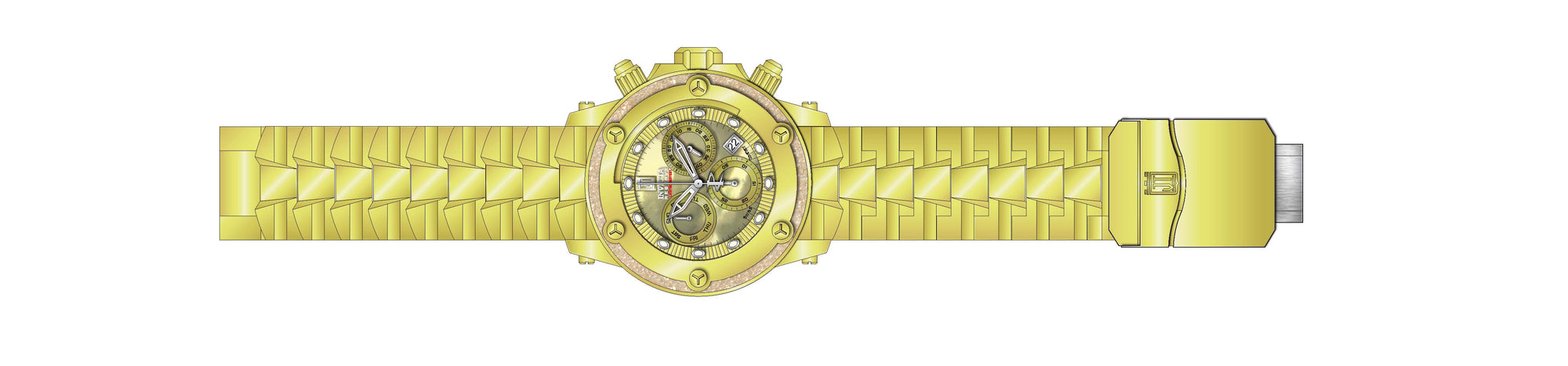 Parts for Invicta JT Men 37448