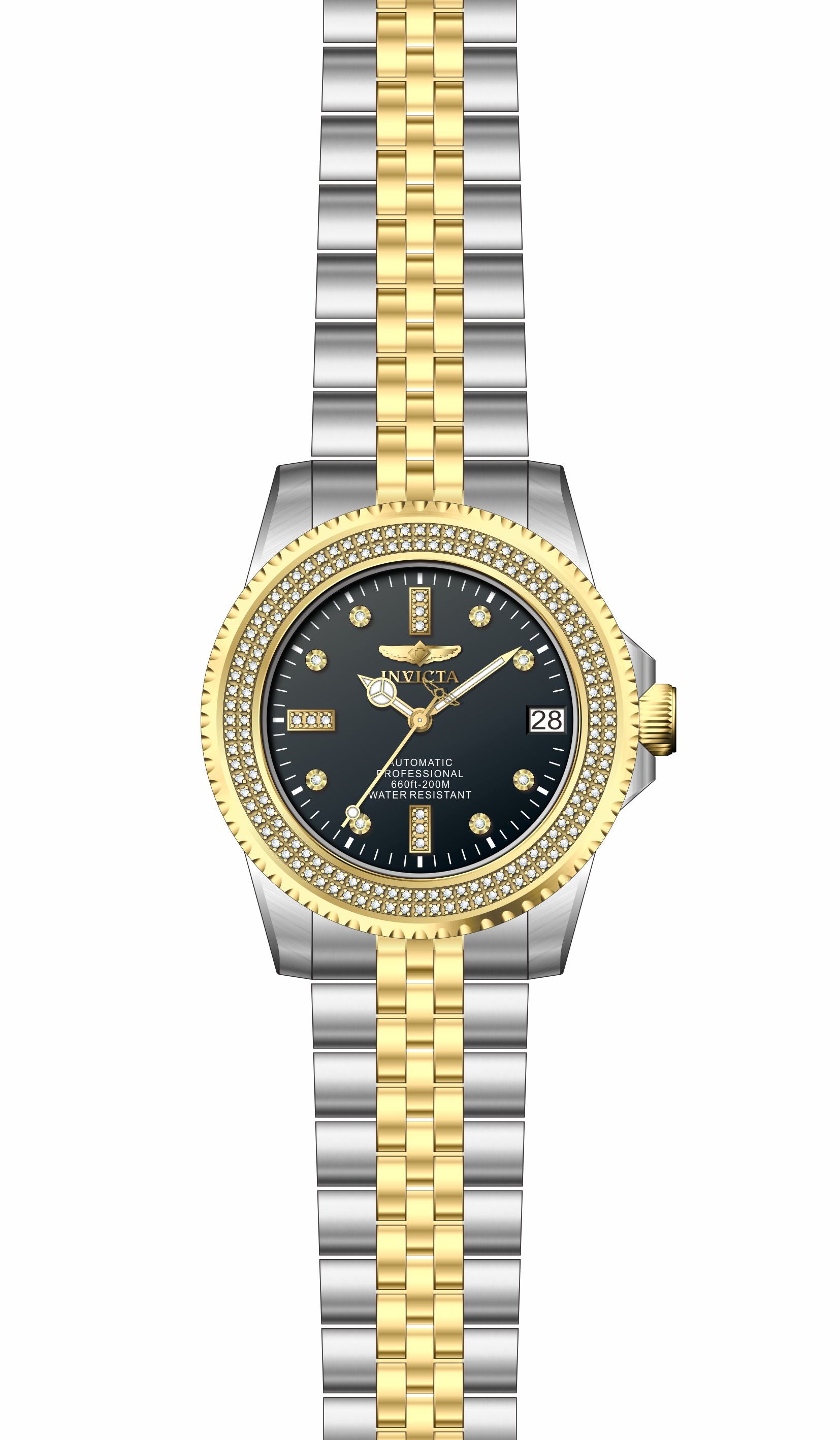Band for Invicta Pro Diver Lady 38300