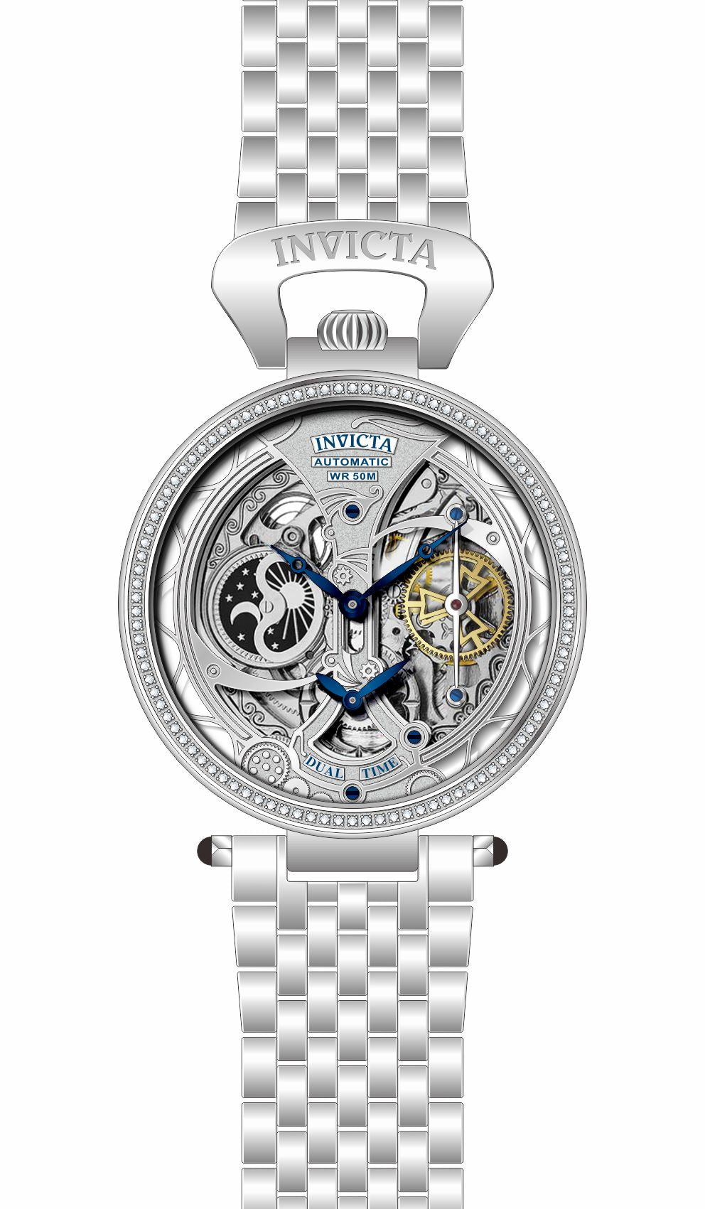 Band for Invicta Objet D Art Men 38328