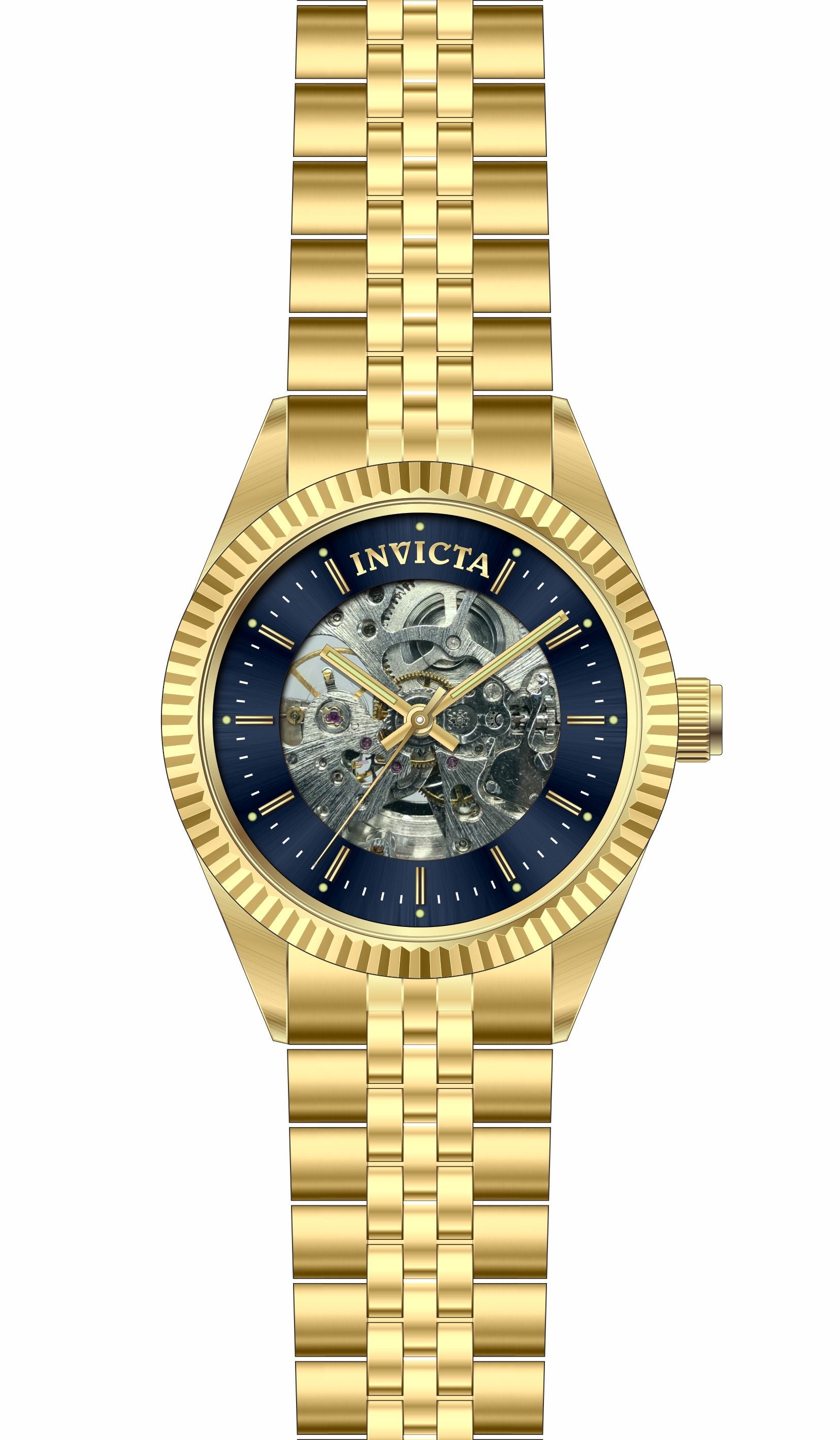 Band for Invicta Specialty Zager Exclusive Men 36443